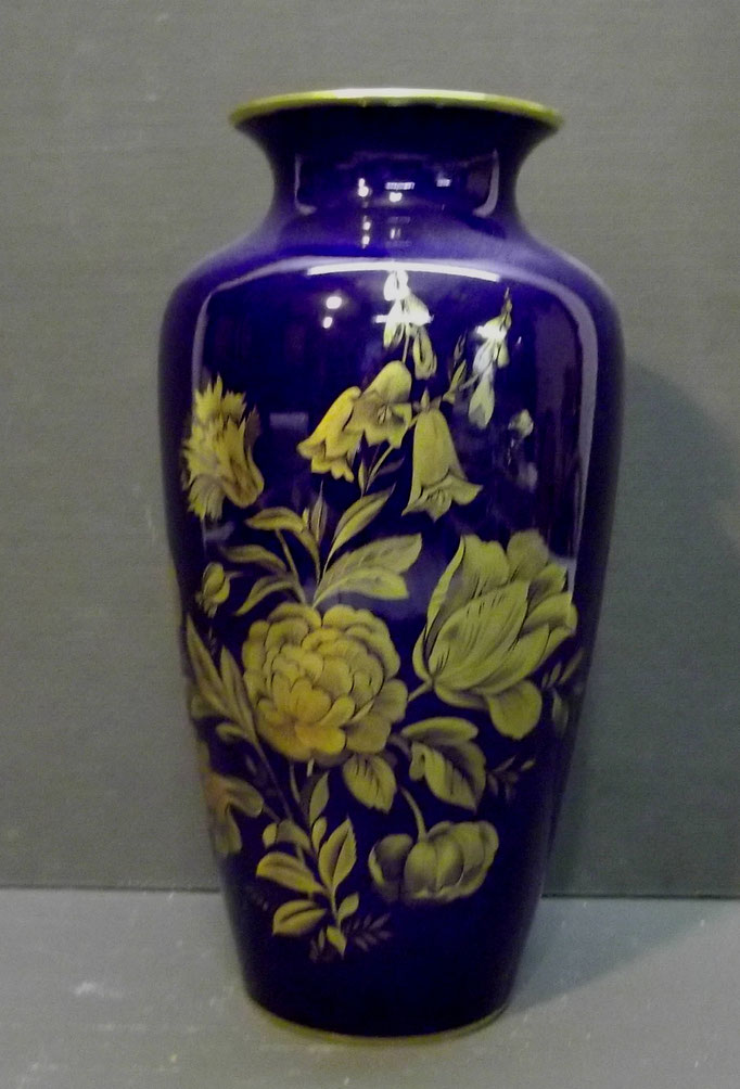 4367/ Vase ~1960, KPM Echt Kobalt, H 23cm, EUR 38,-