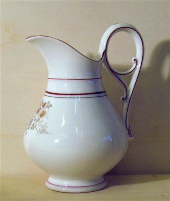 1103/Milchtopf ~1840, ohne Marke, H 18 cm, EUR 30,-