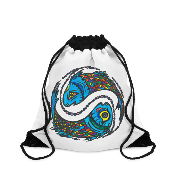 Pisces bag yinyang bag fishe tashe