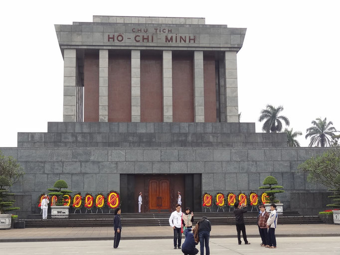 Hanoi Mausole Ho Chi Minh