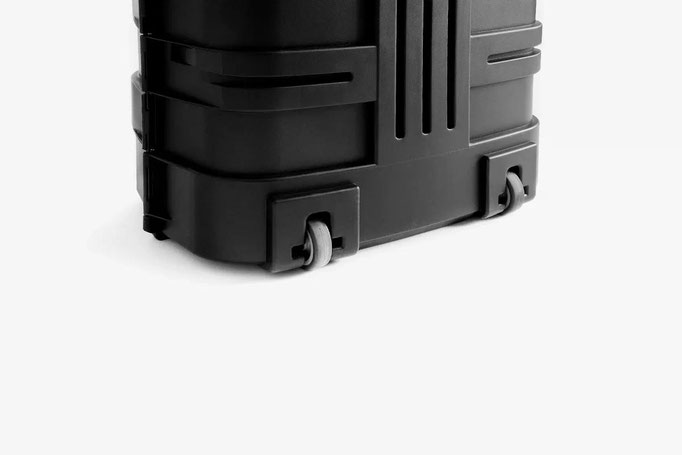 ExpoCase Rollkoffer mit stabilen Rollen