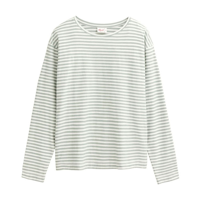 2613005_Langarm-Shirt, salbei geringelt People Wear Organic