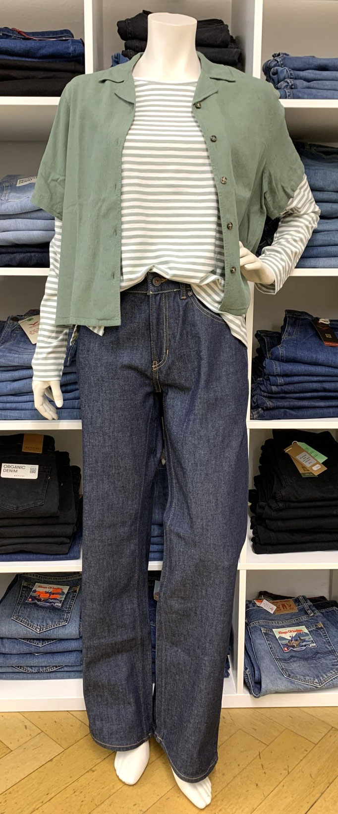 Kuyichi,People Wear Organic, recolution Damen Komination