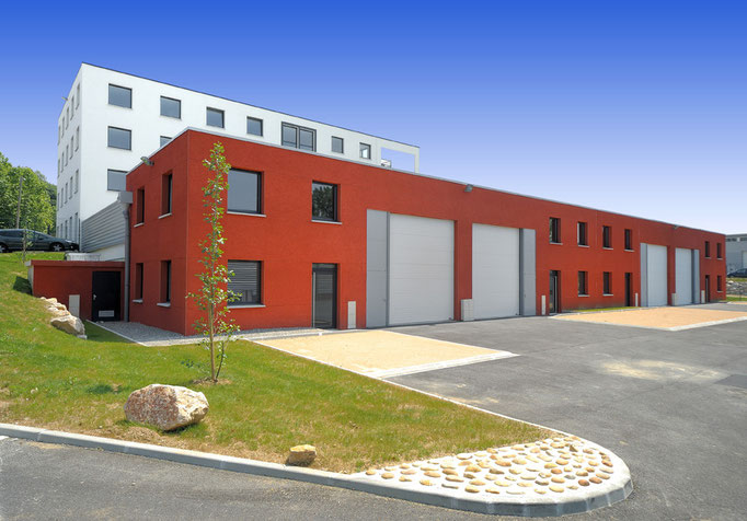 Diapason Immobilier promoteur Park Avenir en partenariat avec Challenge Investissement à Brignais en 2007 sur 9000 m²