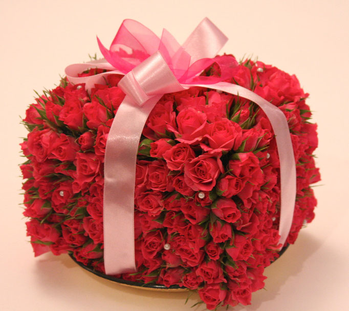 "подарок" из роз, автор: флорист Лена, 29149452