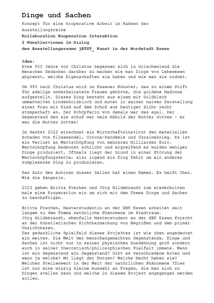 Text Kollaboratives Projekt "DingDingeDing"