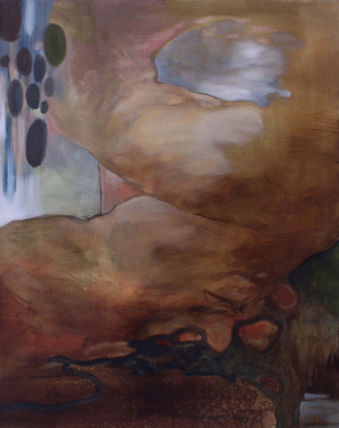 Max Böhme, 2019, Öl auf Leinwand, 100 x 80 cm
