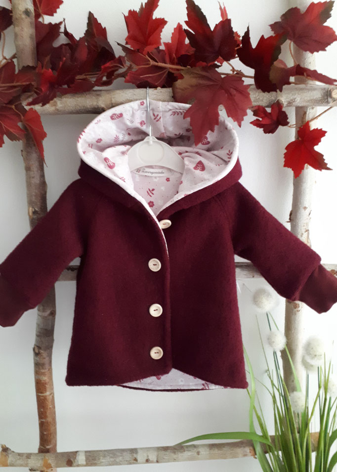 Walkjacke Mädchen, Farbe beere, Größe 74,  Preis 76,00 €    Art.Nr. 31002