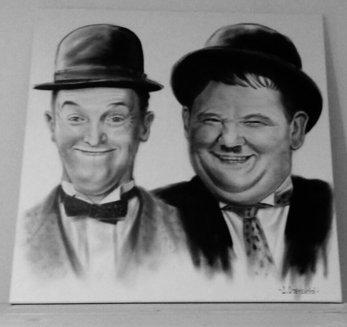 Stan Laurel en Olivier Hardy