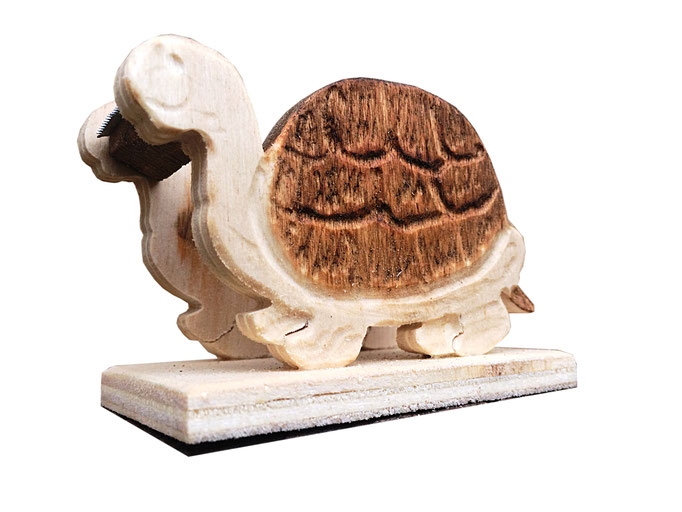 Porta scotch in legno tartaruga