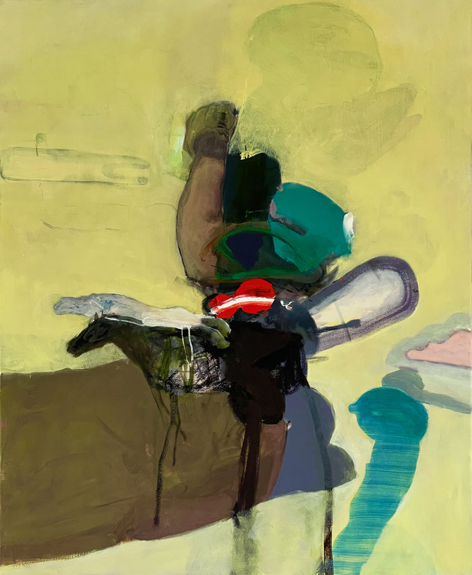 Like a Horse  Öl auf Leinwand  110x90cm