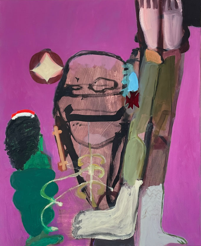 A Certain Sadness  Öl auf Leinwand  110x90cm