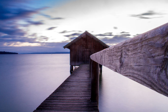 Bootshaus am Ammersee, Januar 2016