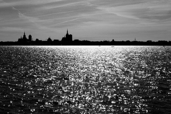 Rügen - Blick auf Stralsund - April 2018