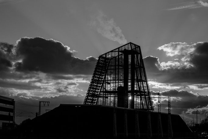 Das Geothermie-Kraftwerk in München-Freiham, September 2015