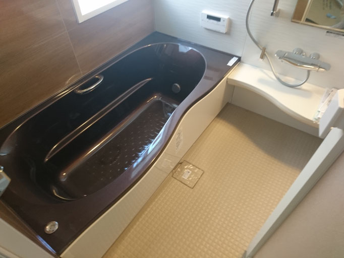 イクメンリフォームによるシステムバスのリフォーム
