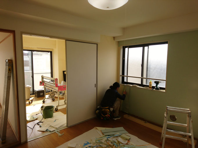 クロス張替え　岐阜