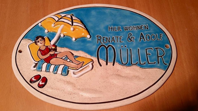 Auftragsarbeiten - Creativton- Gartenkeramik, freie Töpferei