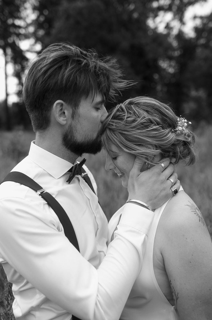 Brautpaar beim Shooting im Forstenrieder Park
