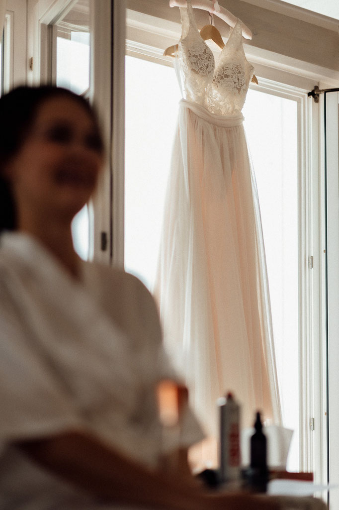 Brautstyling in Erding zuhause