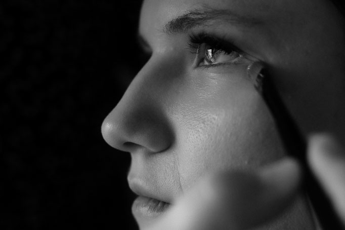 Augen-Make-up beim Brautstyling