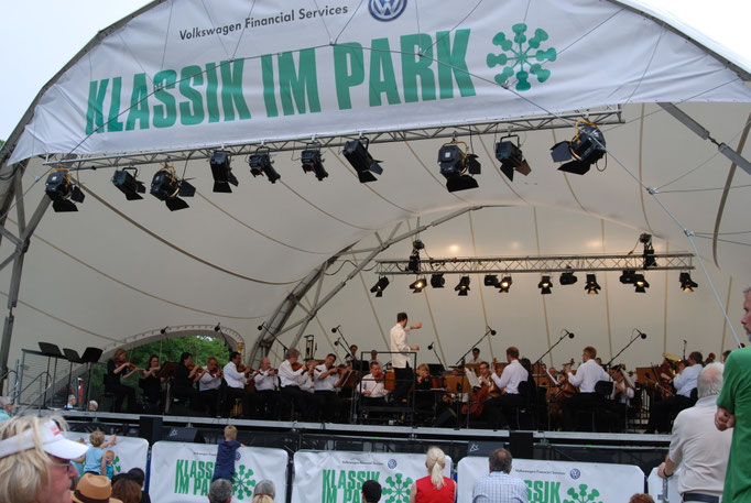 Orchester Open Air, Klassik Open Air, Klassik im Park Braunschweig, Konzertmuschel