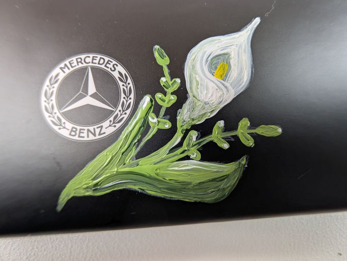 Luxusautomobile_Setting_Mercedes_Benz_Sindelfingen_Kalligraphie_Calligraphy_Stuttgart_München_Frankfurt_Boxpainting_Personalisier