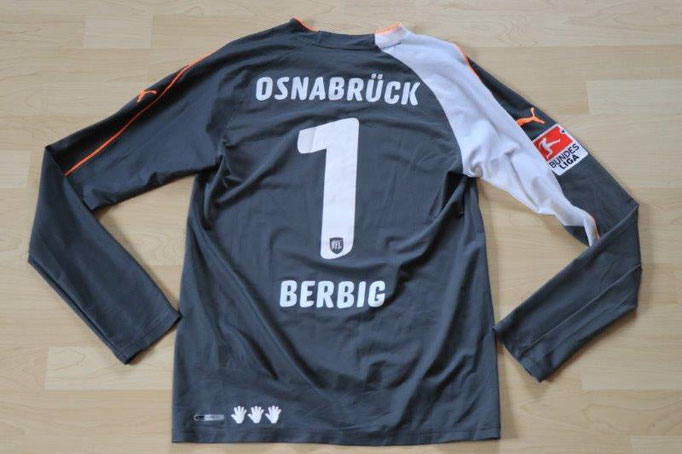 ﻿VfL Osnabrück 2010/11 Torwart, Nr. 1 Berbig (Matchworn)