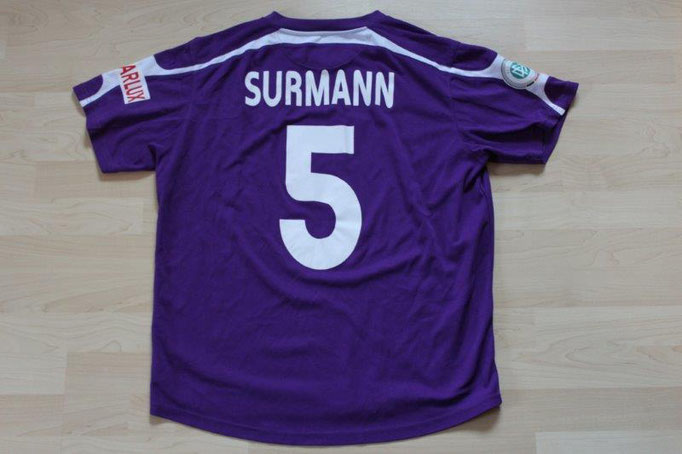 VfL Osnabrück 2006/07 Heim, Nr. 5 Surmann mit Autogrammen (evtl. Matchworn)