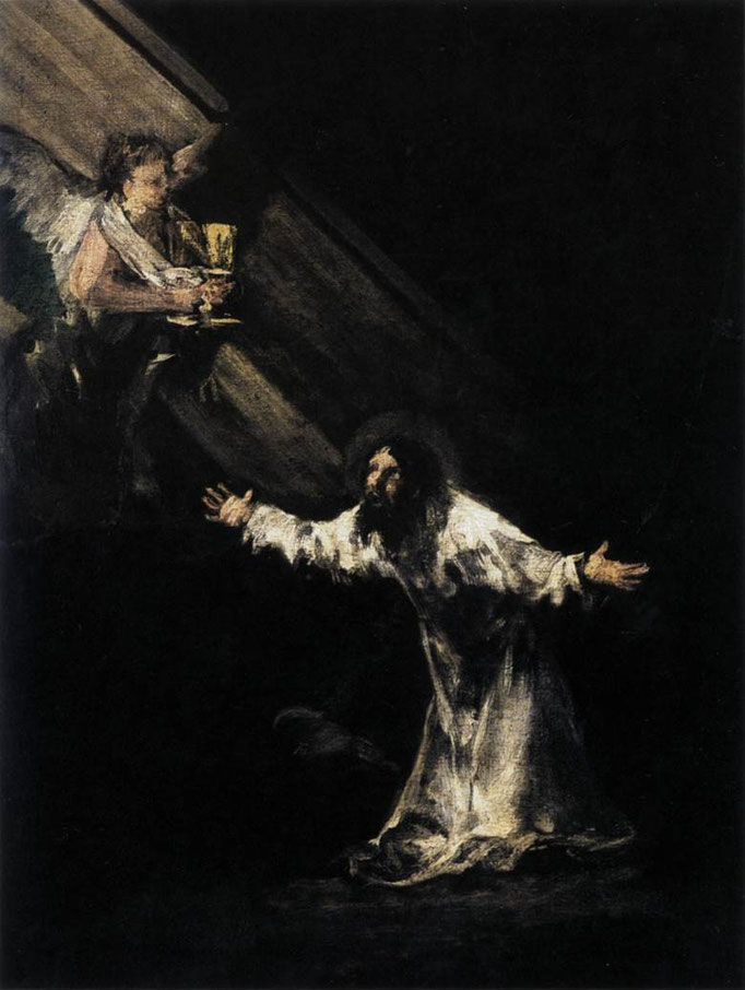 Cristo en el huerto de los olivos, 1819 