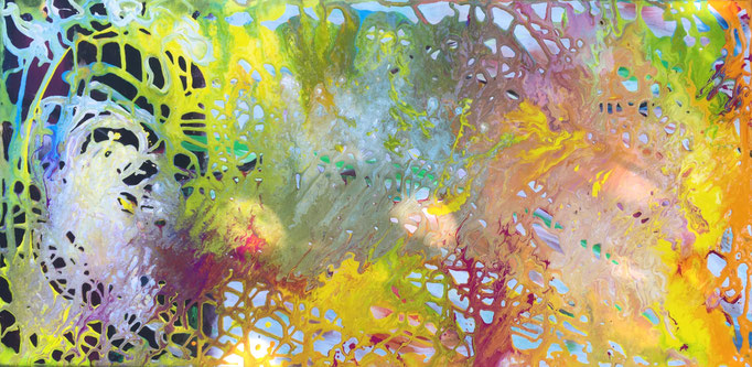 "Lachender Kakadu" 120 x 60 cm 