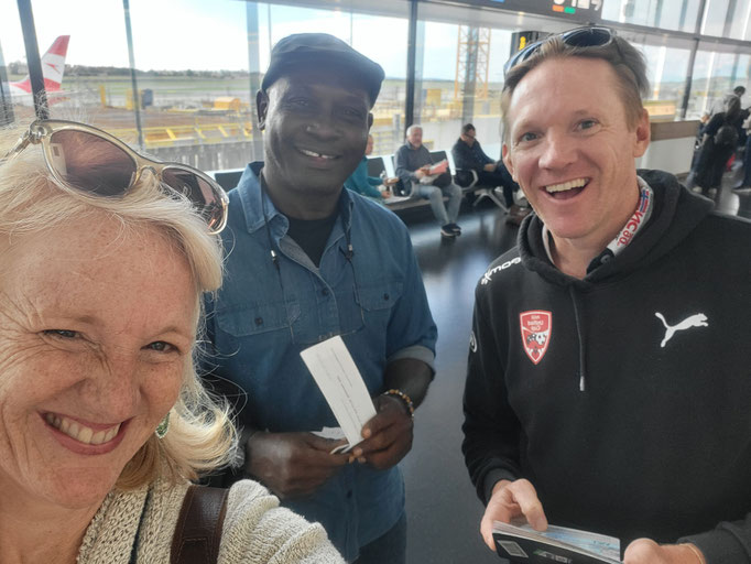 Anja Fischer, Fr Donatus Onyeke, Max Fischer