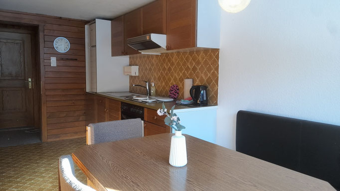 Ferienwohnung für 2 Personen  Küche mit Tisch