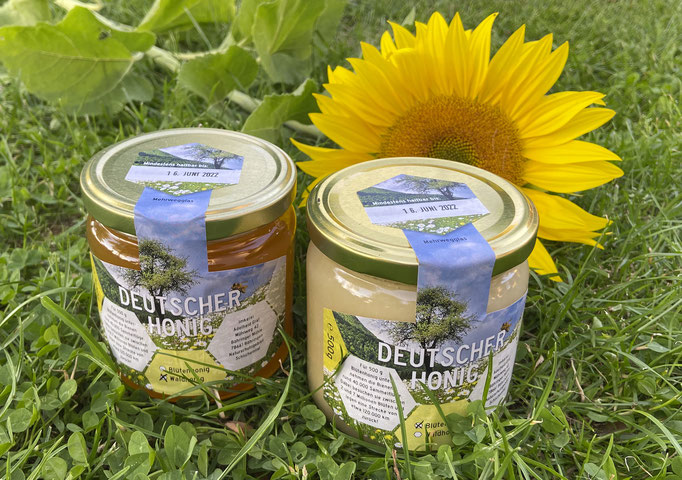 Etiketten für Honiggläser, Adelheit Graf, Böhringen