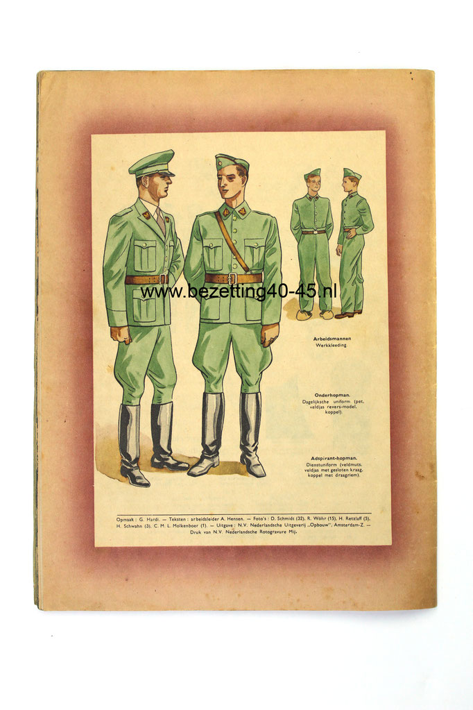 NSB-Nederlandse-Arbeidsdienst-NAD-Werving-brochure –Onze-jeugd-in-den-Arbeidsdienst-1942-