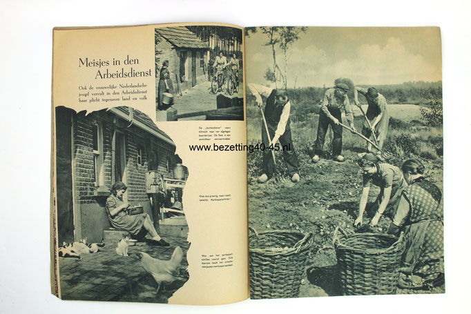 NSB-Nederlandse-Arbeidsdienst-NAD-Werving-brochure –Onze-jeugd-in-den-Arbeidsdienst-1942-