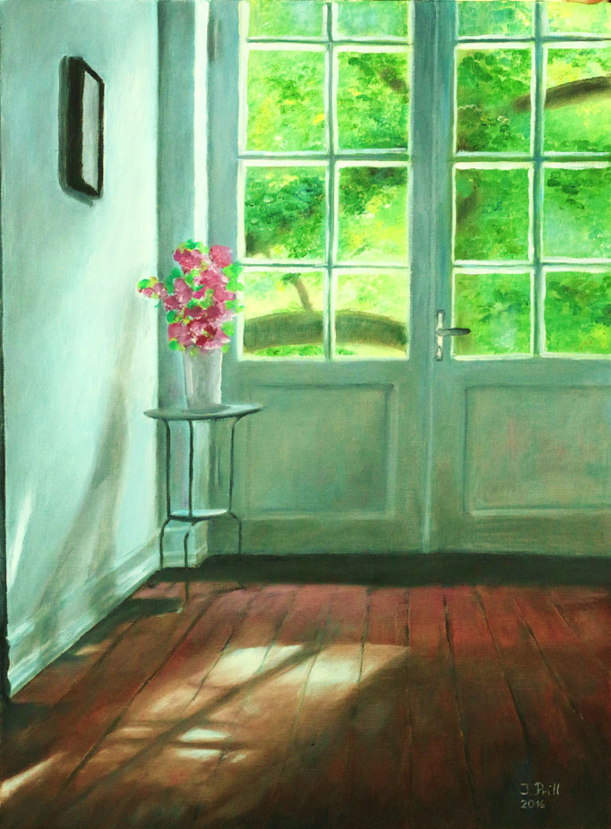 Erinnerung, OIl on Paper (SOLD)