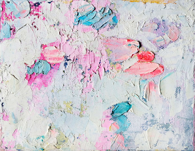 swim / Oil Painting  180×140mm  2018 