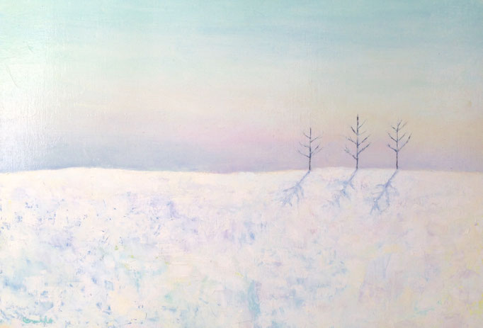 whole rest / Oil Painting   727×606mm  2018 