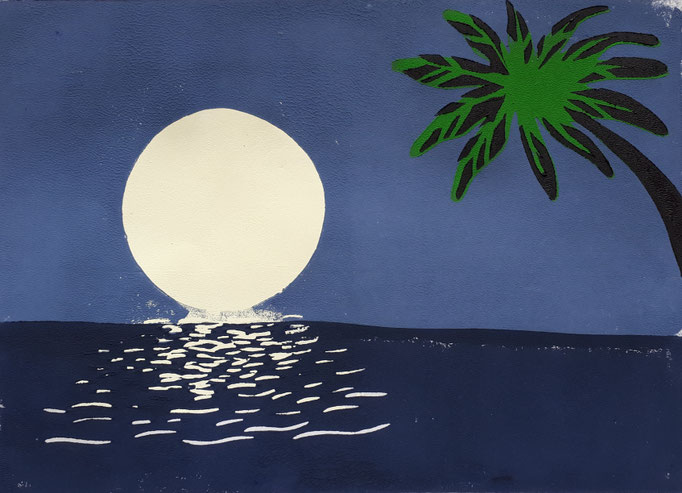 Karibischer Mond