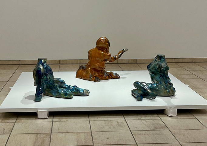 Ausstellungsansicht "Freundschaftsanfrage Nr. 3", Von der Heydt-Museum, Wuppertal