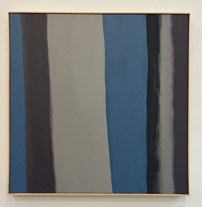o.T. - 2024, Acryl und Pigment auf Leinwand, 80 x 80 cm