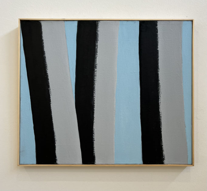 o.T. - 2023, Acryl und Pigment auf Leinwand, 50 x 60 cm