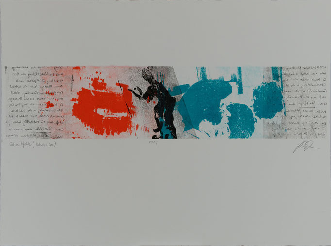 Schreibfehler (Elvis_Lives), Offset-Lithografie, 56x76 cm, 2014