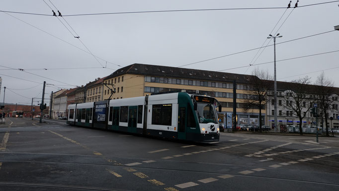 Combino, Potsdam Platz der Einheit, 16.12.2017, Ingo Weidler