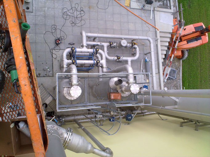 Leidingwerk biogas