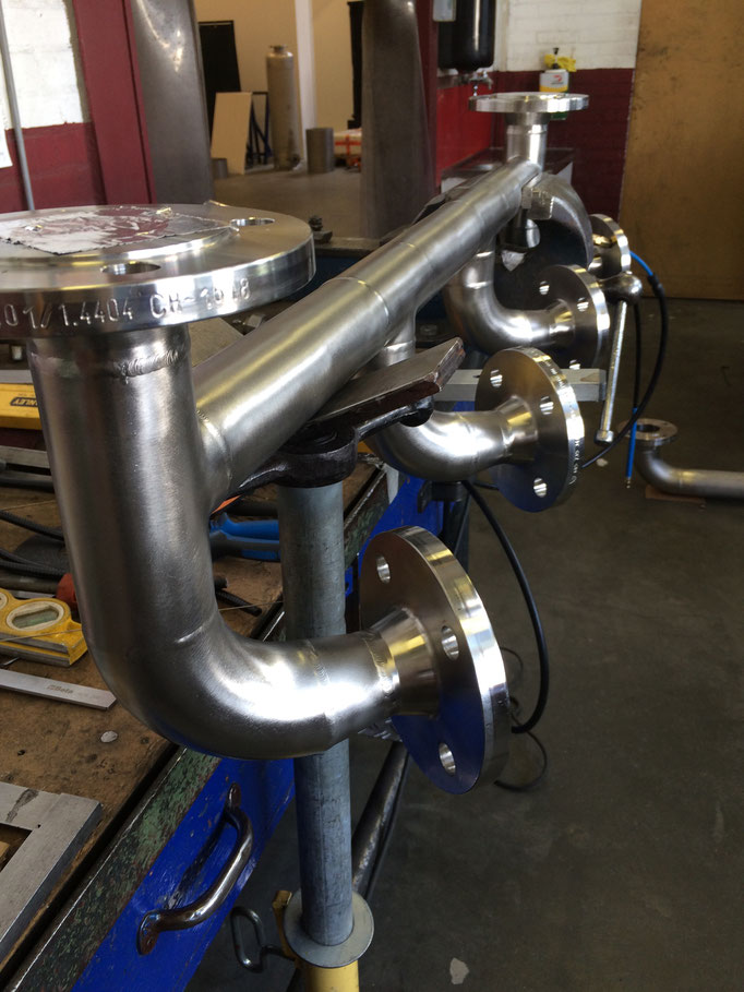 Dunwandige RVS 316 Header