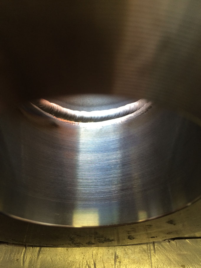 Full penetration RVS 316