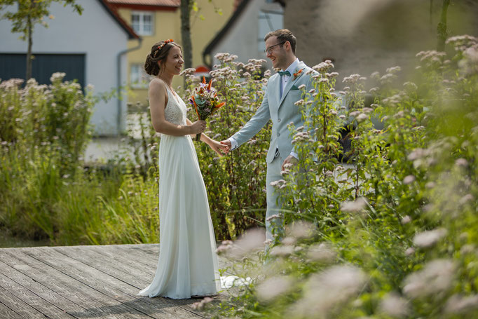Hochzeitsfoto First Look