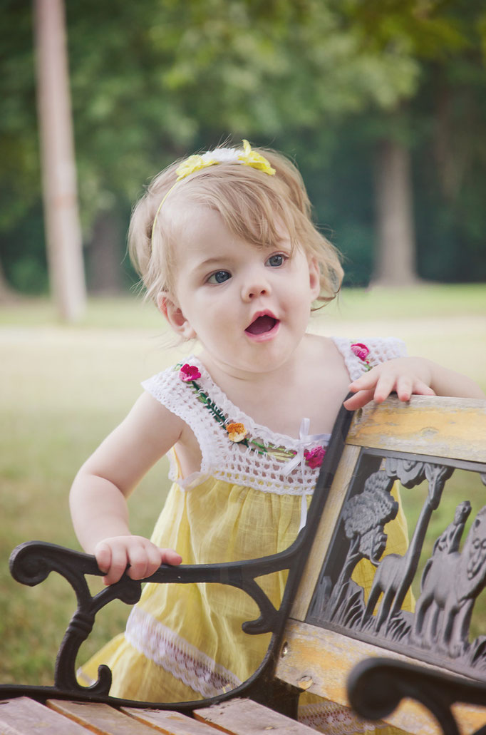 Yellow Little Cotton Dress